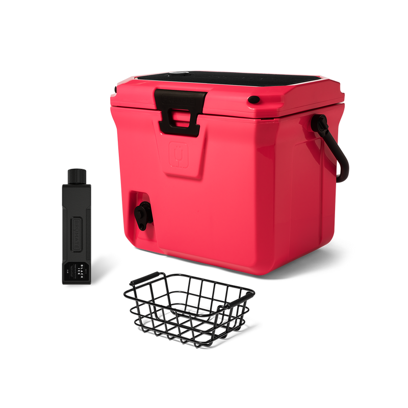 Br Tank 20-Quart Grab + Go Cooler Bundle | Neon Pink - Gift Ready
